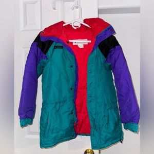 Women’s Small/Large Youth Columbia Vintage Ski Jacket